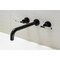Kingston Brass KS8050CKL Wall Mount Tub Faucet, Matte Black KS8050CKL - alternate 5